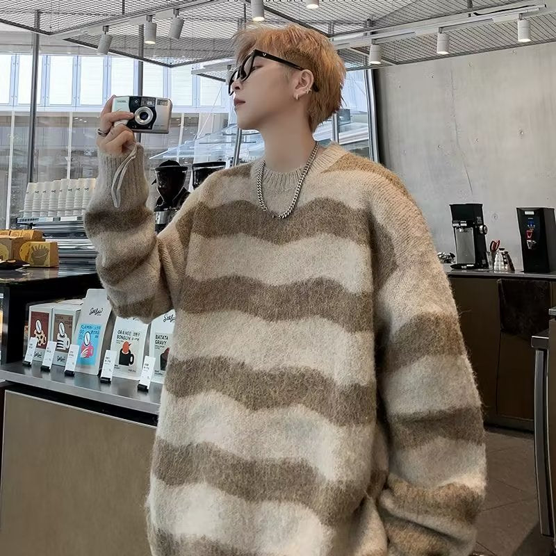 メンズ・コート・アウター・気質・ニット・セーター・トップス・M〜XXL