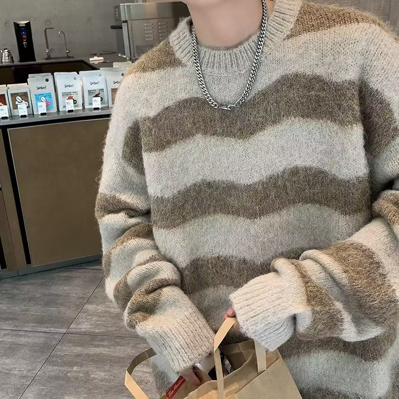 メンズ・コート・アウター・気質・ニット・セーター・トップス・M〜XXL