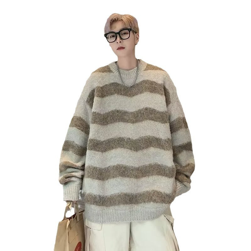 メンズ・コート・アウター・気質・ニット・セーター・トップス・M〜XXL