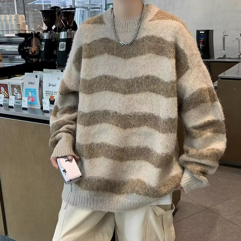 メンズ・コート・アウター・気質・ニット・セーター・トップス・M〜XXL